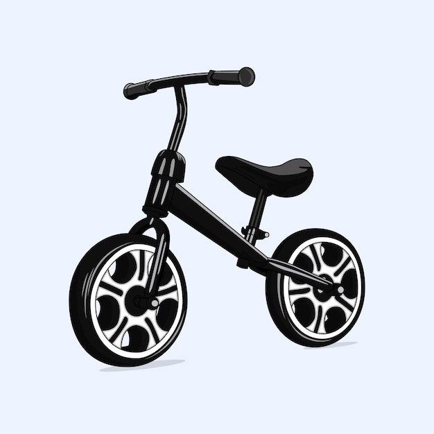 kids bicycle Vector And Illustration