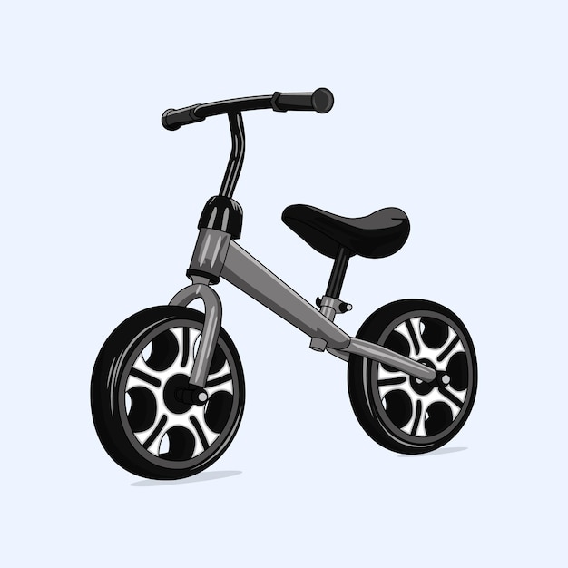 kids bicycle Vector And Illustration