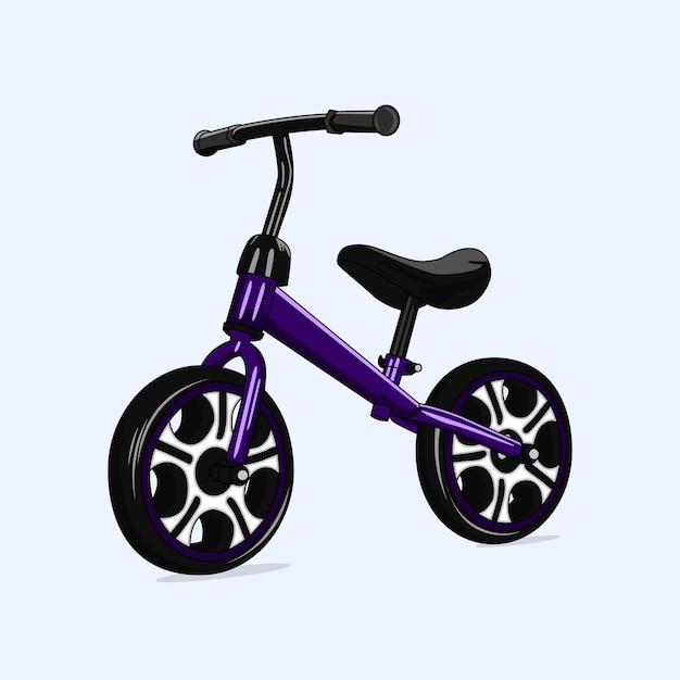 子供の自転車のベクトルとイラスト