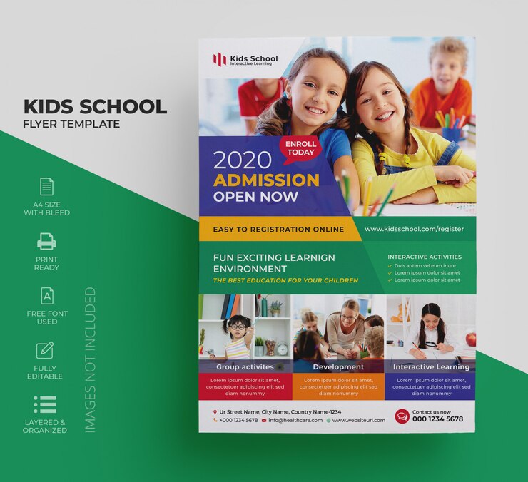 Kids Education Flyer