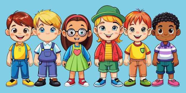 kids forever kids friendship kids group