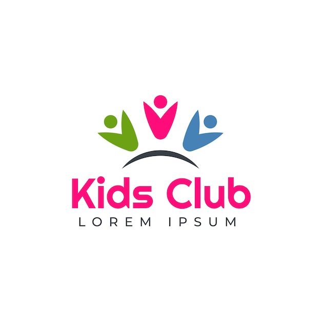 Kids Logo Illustration