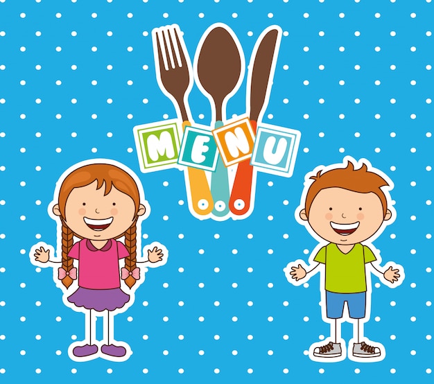 kids menu 