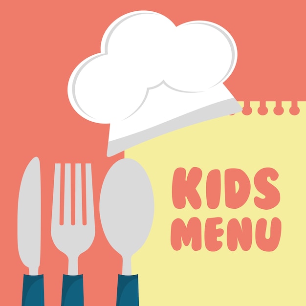 Kids menu