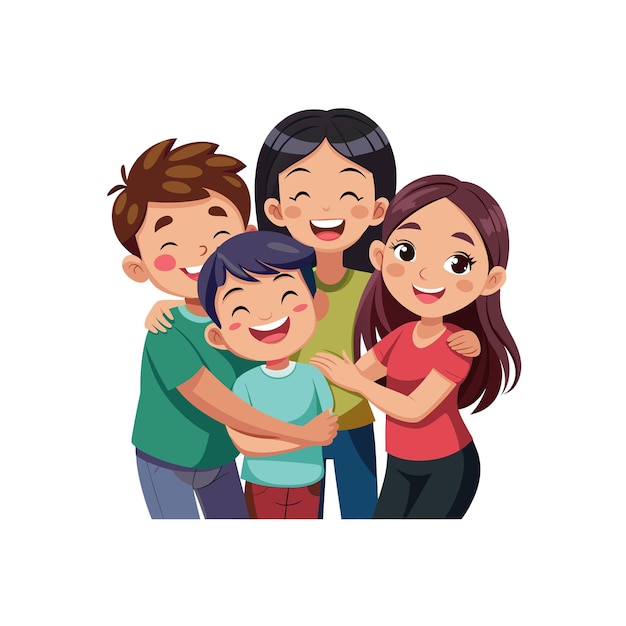 kids moments vector illustration concept