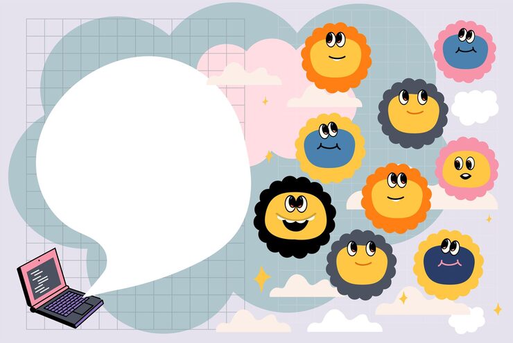 Vector 어린이 프로그래밍 2d 터 이미지 미소 예술 창조 코딩을 배우기