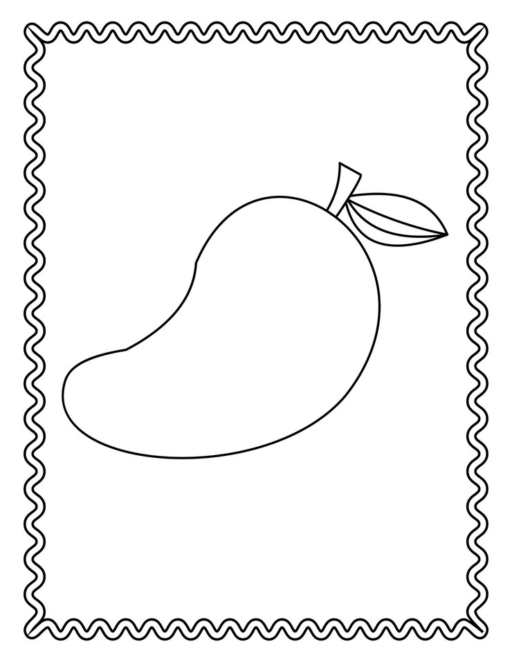 子供と幼児の手描きのぬりえ