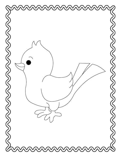 KIDS and Toddler hand drawing coloring pages