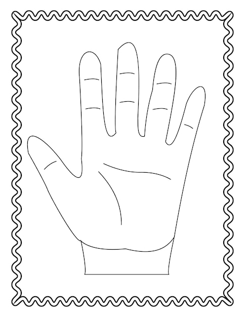 KIDS and Toddler hand drawing coloring pages