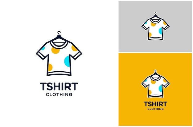 kids tshirt clothing children clothes short sleeve fashion store vector logo design illustration