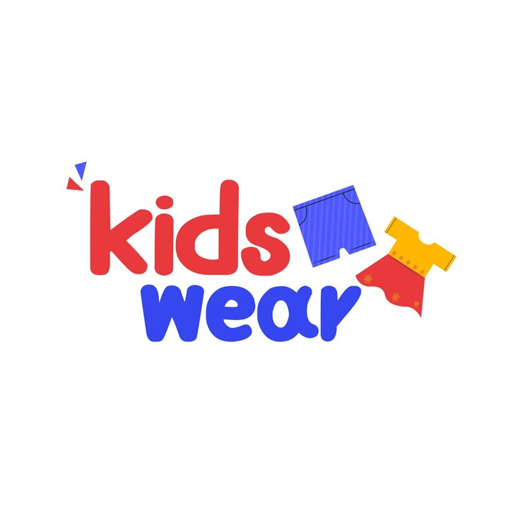 子供の服のロゴ 子供のファッションロゴ