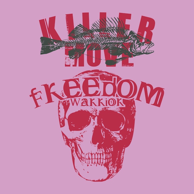 Killer move freedom vector design