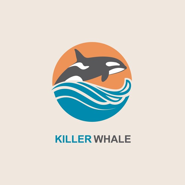 Killer whale icon