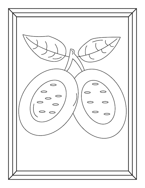 Kinderen en peuters kleurplaten vector