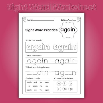 Sight word again