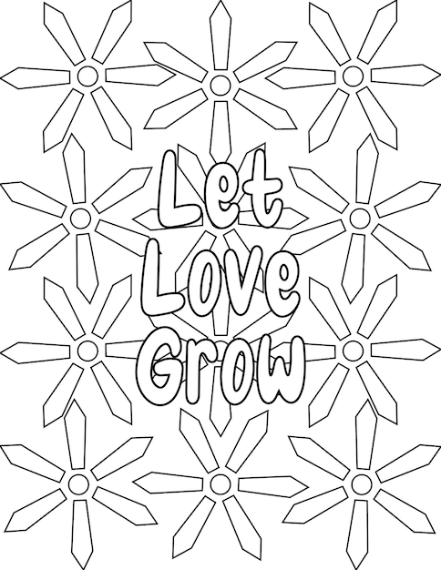 Kindness coloring pages floral coloring pages for selflove for kids and adults