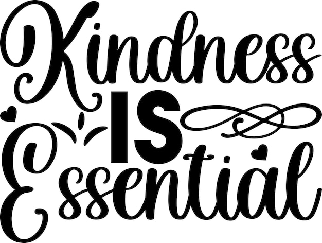 Kindness Craft SVG Design