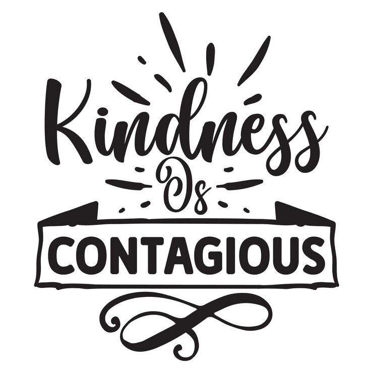 Kindness Quotes SVG Design