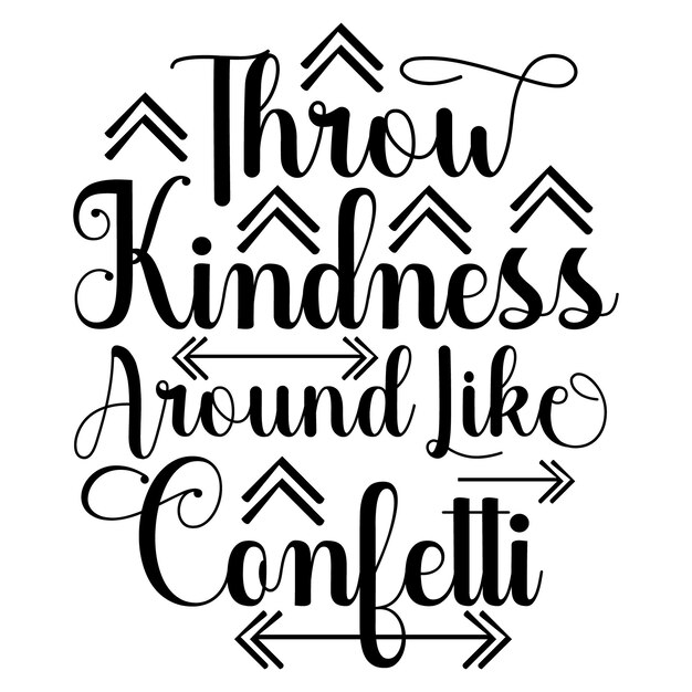 Kindness SVG design vector