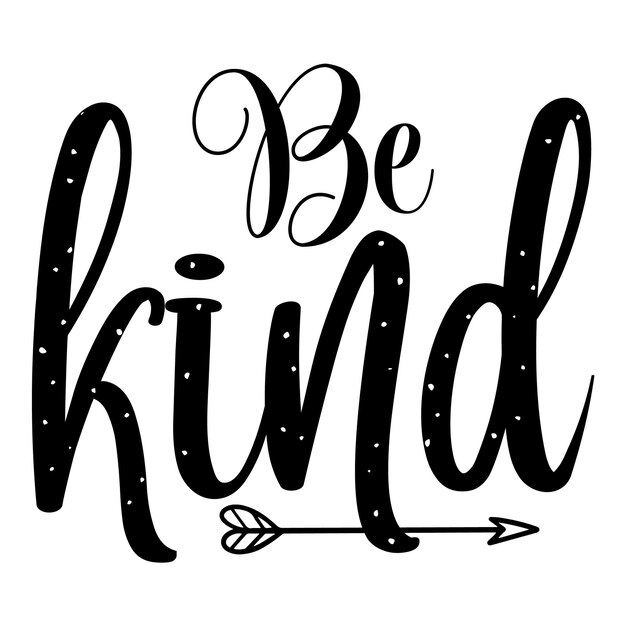 Vector kindness svg design