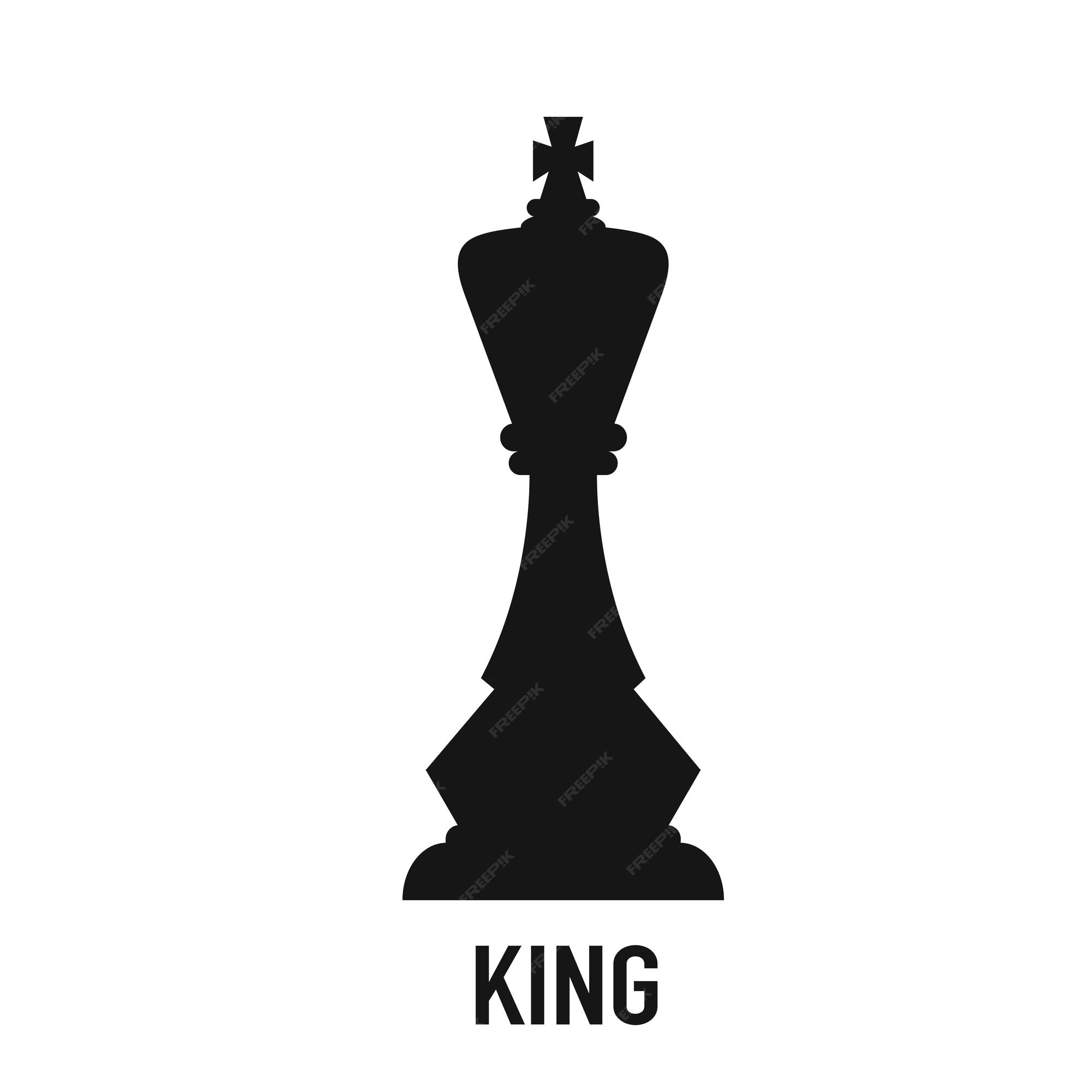 Chess Pieces Silhouette Set Stock Illustration - Illustration of