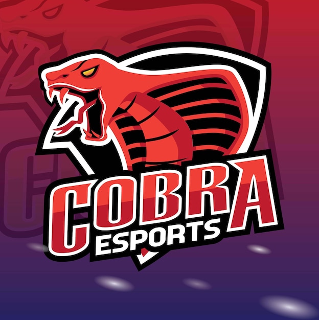 King Cobra Logo Design E sportteam