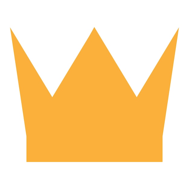 Vector king crown icon vector