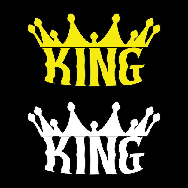 King Crown T-shirtontwerp