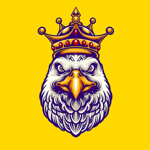 Vettore il personaggio del re eagle