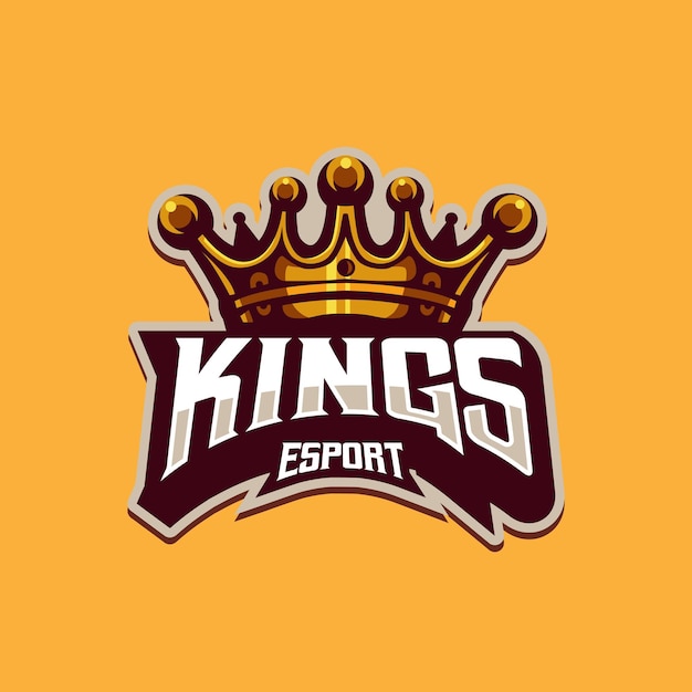 Vector king esport logo