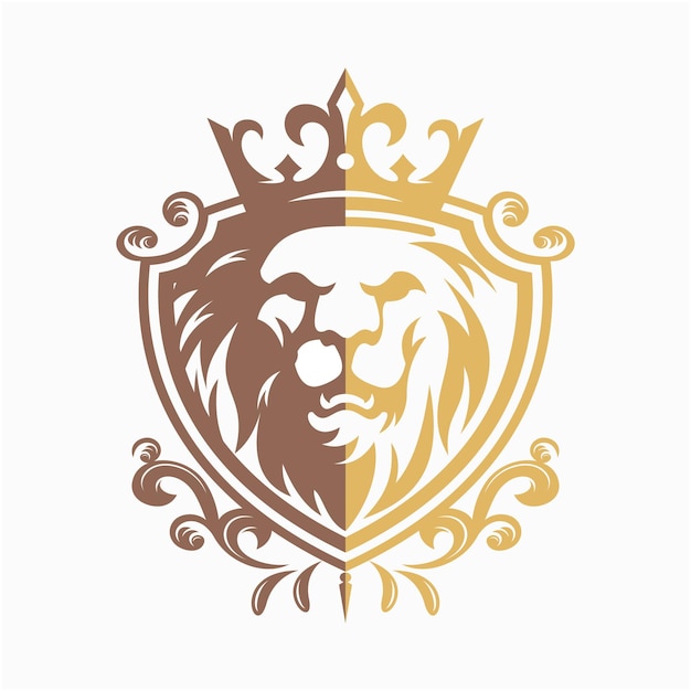 King lion logo