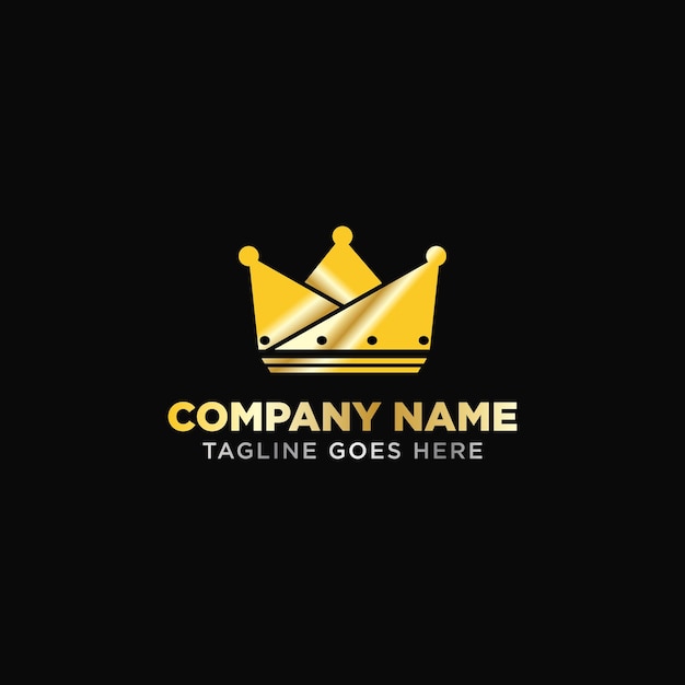 Vector king logo vector design template