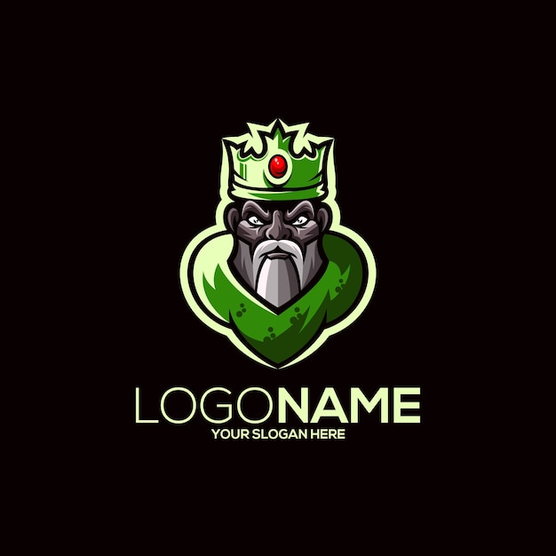 King mascot design