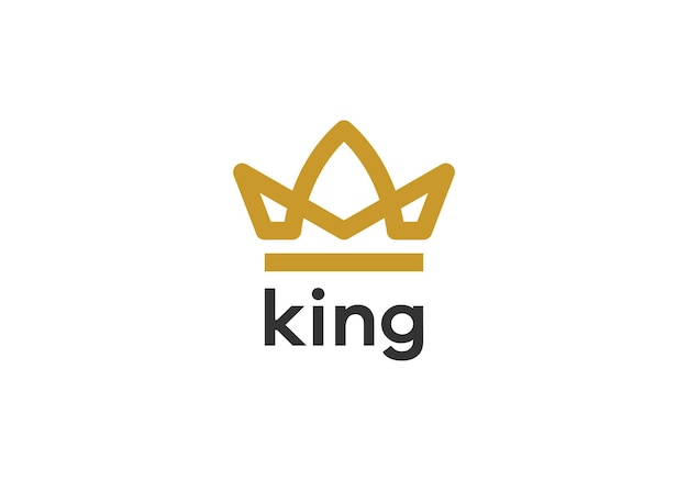 king and royal luxury logo design templates