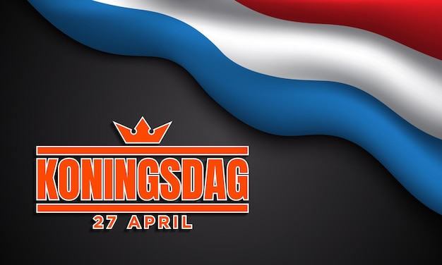 King's Day Background Design