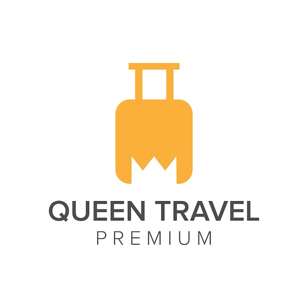 King Travel logo icon vector template