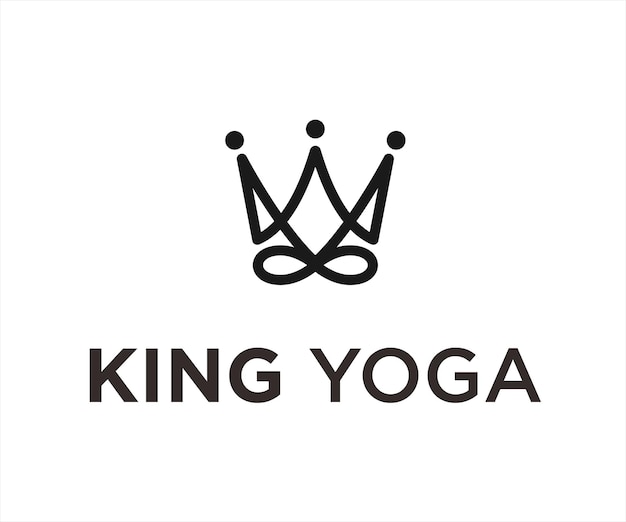 Illustrazione vettoriale di re yoga logo design