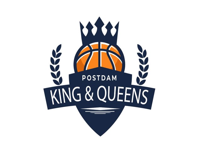 Vector kings basketball logo