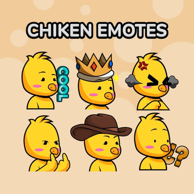 Kip emotes deel 3