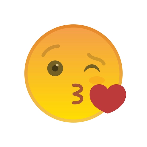 白い背景に隔離されたキスイモチーフ
