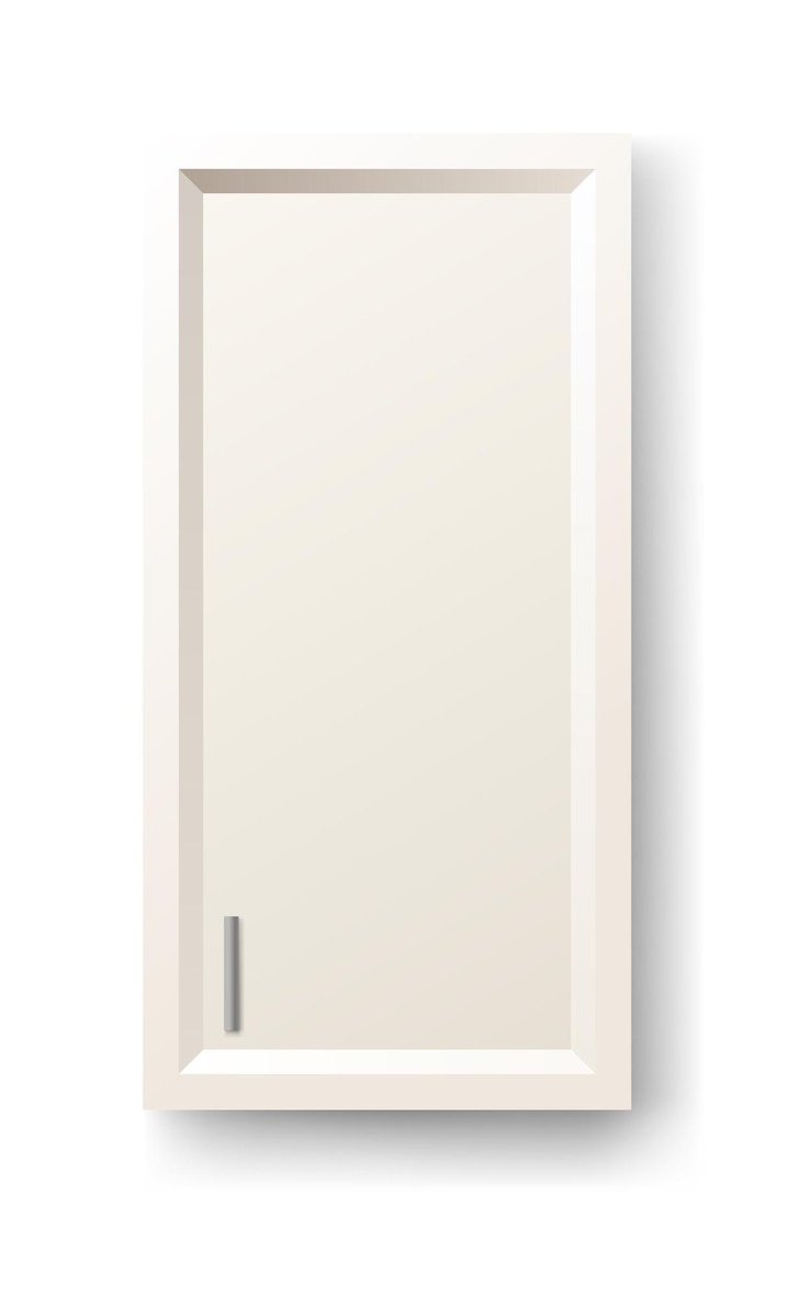 Vector kitchen cabinets mockup vector furniture for design interior isolated home workspace equipment