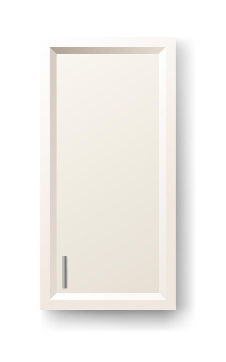 Vector kitchen cabinets mockup vector furniture for design interior isolated home workspace equipment