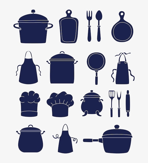 Kitchen equipment set