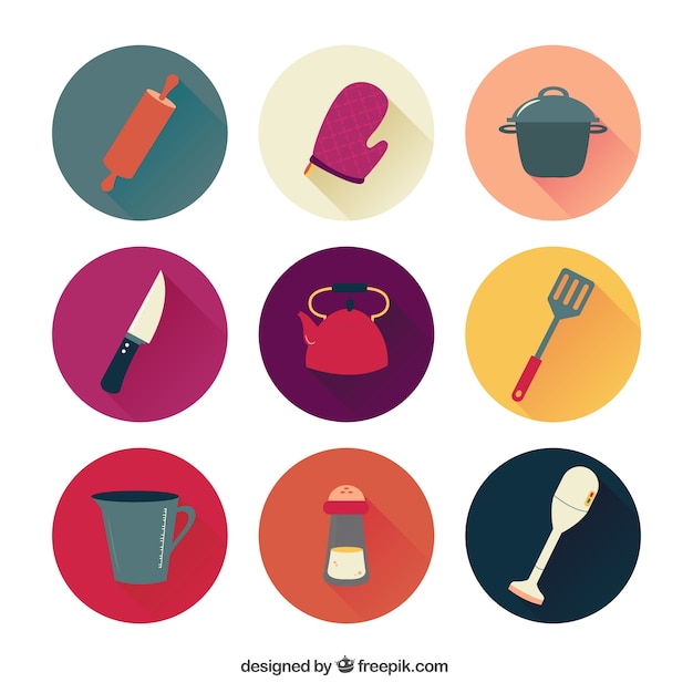 Kitchen icons collection
