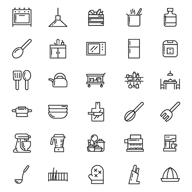 kitchen icons