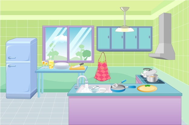 Kitchen room