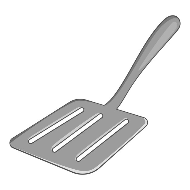 Kitchen spatula icon Cartoon illustration of kitchen spatula vector icon for web