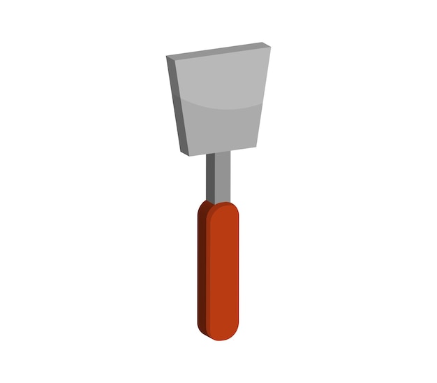 Vector kitchen spatula