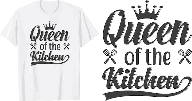 Vector kitchen svg t shirt design