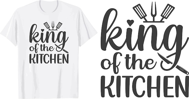 Vector kitchen svg t shirt design